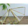 Speciale huistuindecoratie Geometrisch terrariumglas